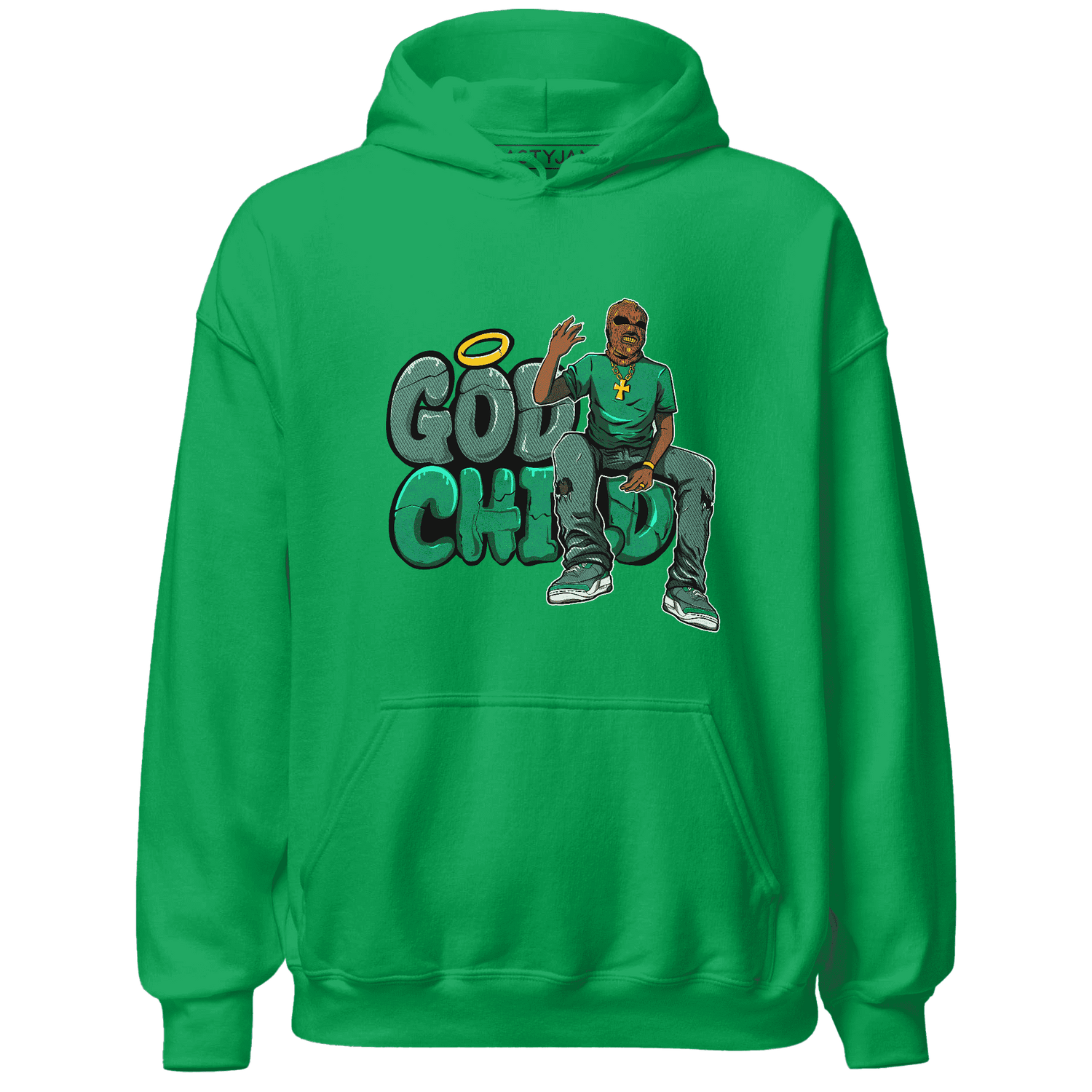 Nina CN Abney 3s Hoodie Match God Child - NastyJamz