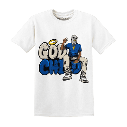 Quaiii 54 3s T Shirt Match God Child - NastyJamz