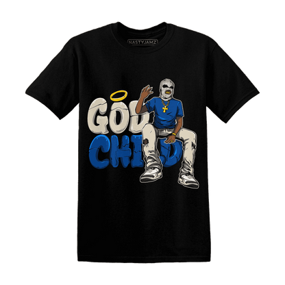 Quaiii 54 3s T Shirt Match God Child - NastyJamz