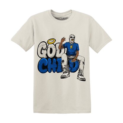 Quaiii 54 3s T Shirt Match God Child - NastyJamz