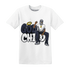 White-Navy-6s-T-Shirt-Match-God-Child