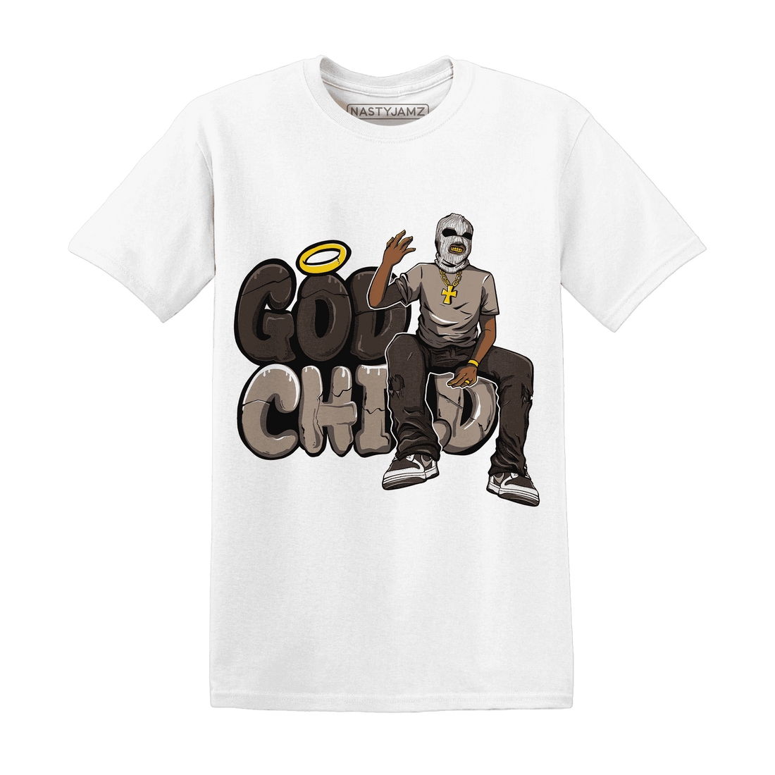 Dunk Low Baroque Brown T Shirt Match God Child - NastyJamz