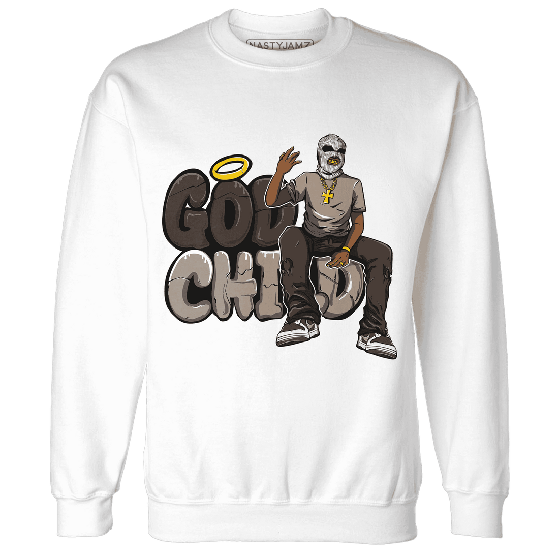Dunk Low Baroque Brown Sweatshirt Match God Child - NastyJamz