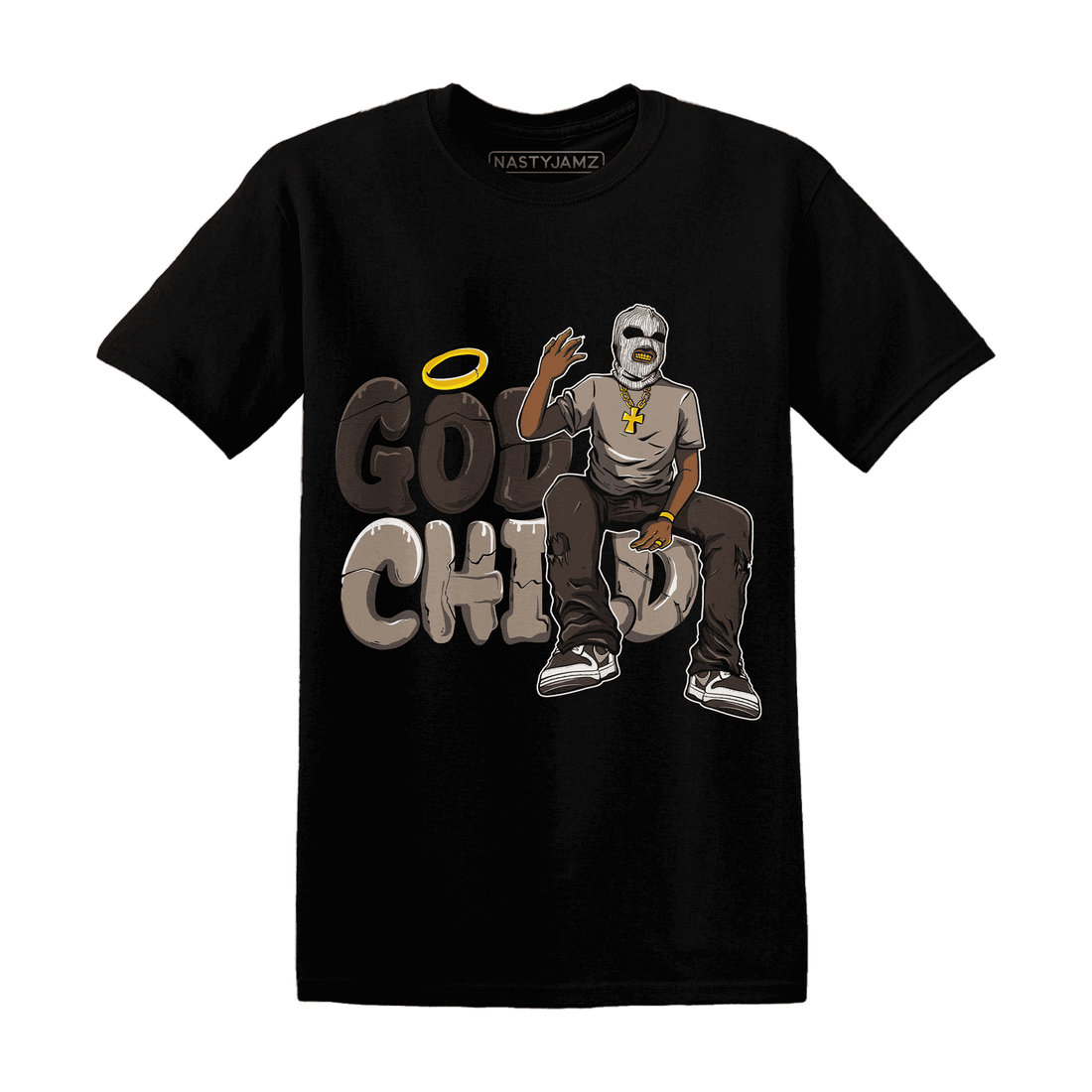 Dunk Low Baroque Brown T Shirt Match God Child - NastyJamz