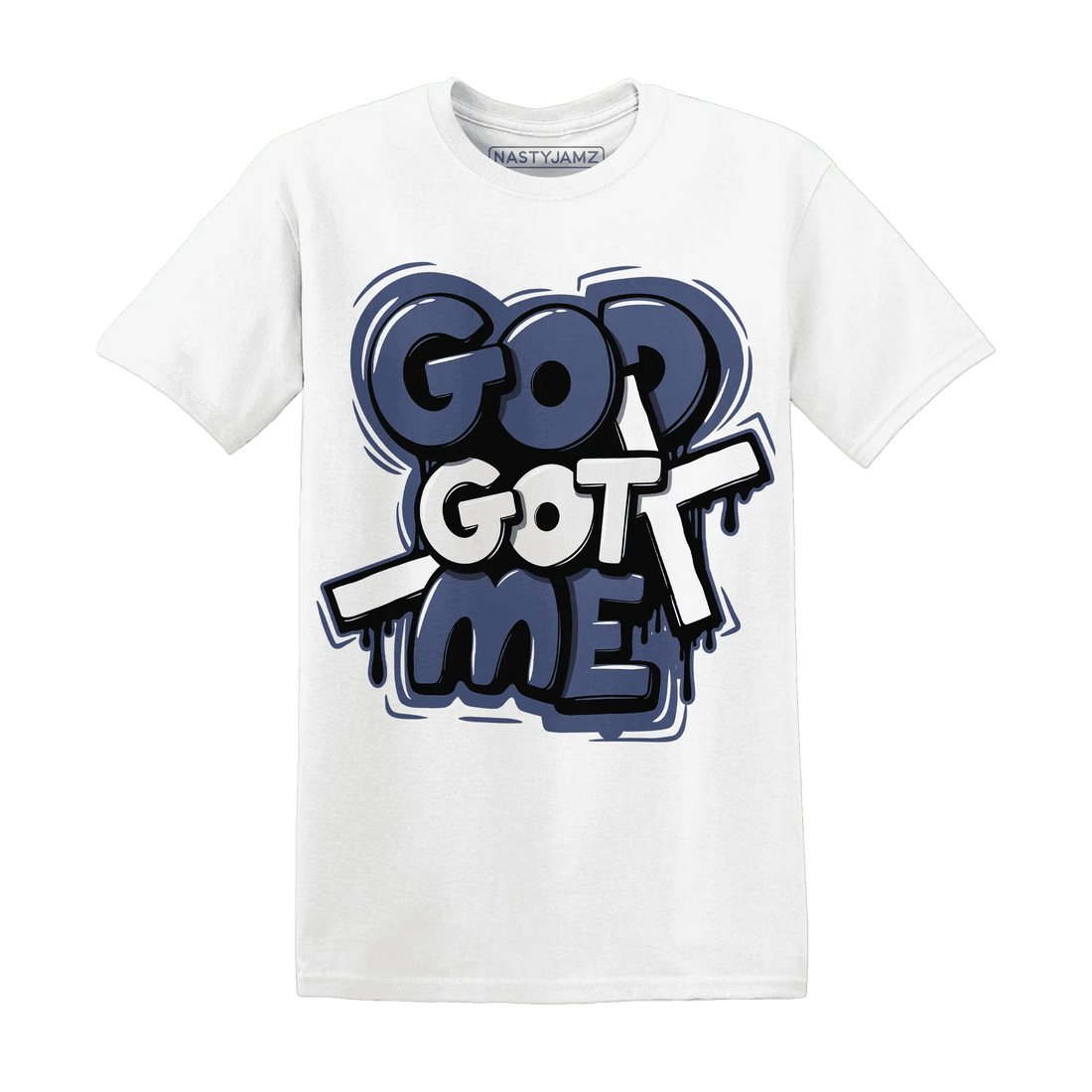 Low-Diffused-Blue-11s-T-Shirt-Match-God-Got-Me
