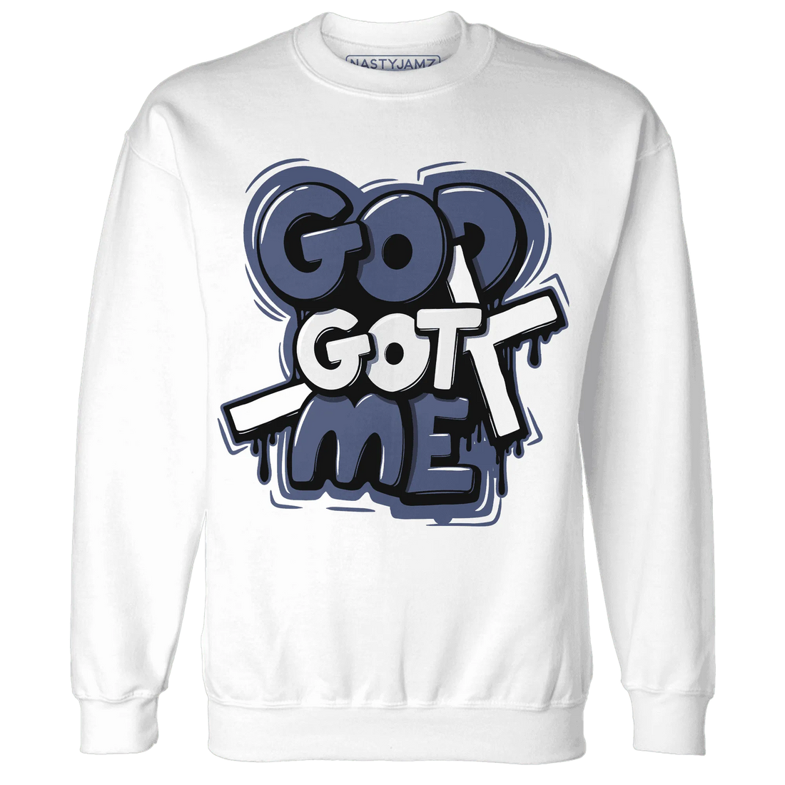 Low-Diffused-Blue-11s-Sweatshirt-Match-God-Got-Me