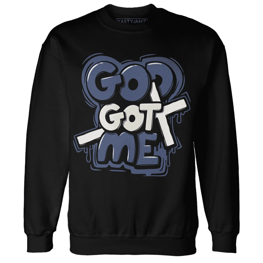 Low-Diffused-Blue-11s-Sweatshirt-Match-God-Got-Me
