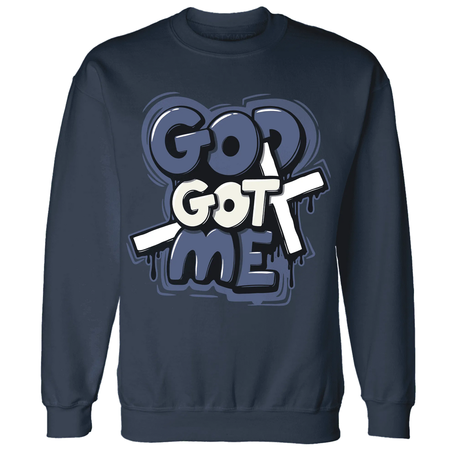Low-Diffused-Blue-11s-Sweatshirt-Match-God-Got-Me