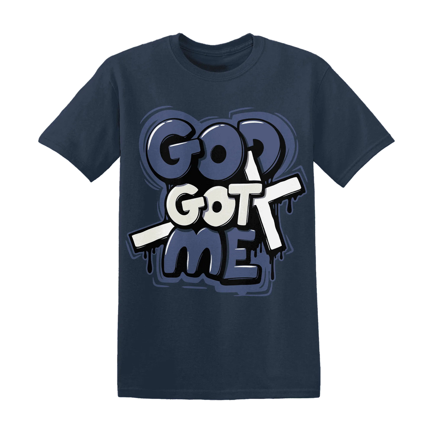Low-Diffused-Blue-11s-T-Shirt-Match-God-Got-Me