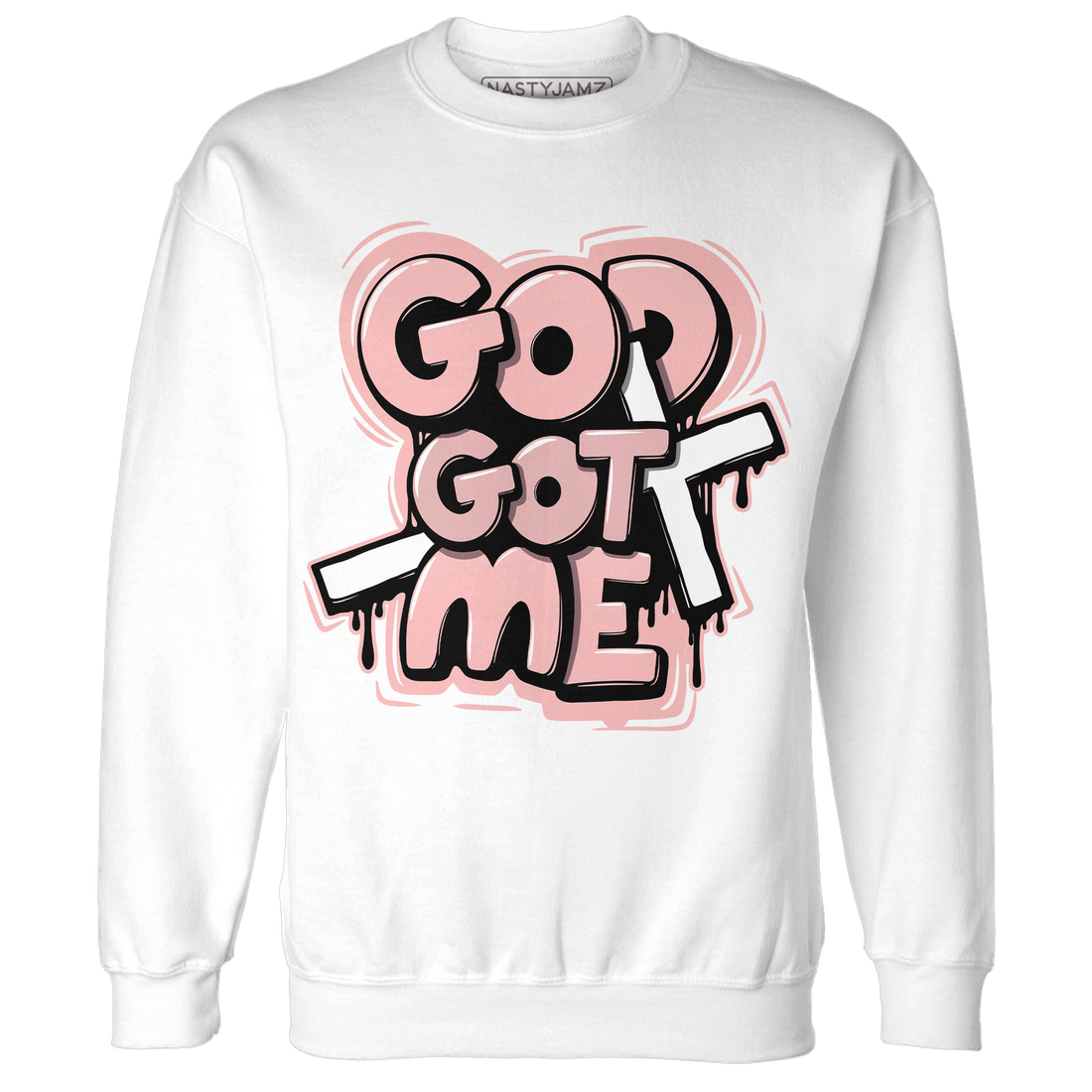 Low Legend Pink 11s Sweatshirt Match God Got Me - NastyJamz