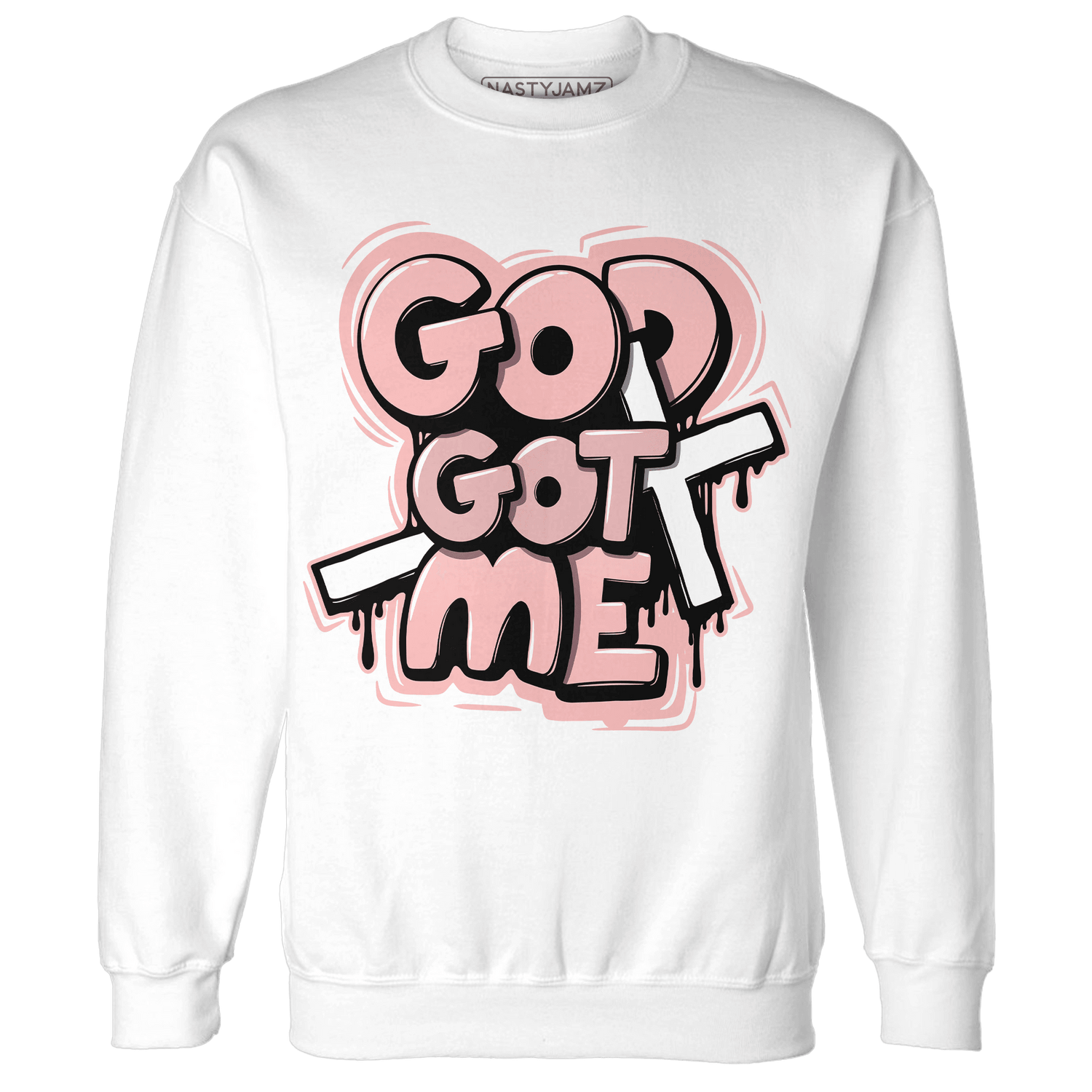 Low Legend Pink 11s Sweatshirt Match God Got Me - NastyJamz
