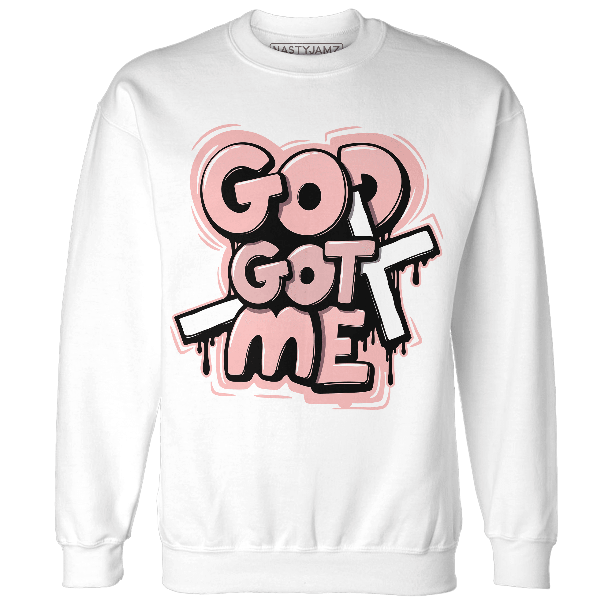 Low Legend Pink 11s Sweatshirt Match God Got Me - NastyJamz