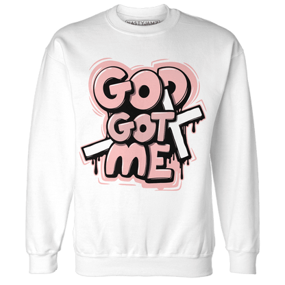 Low Legend Pink 11s Sweatshirt Match God Got Me - NastyJamz
