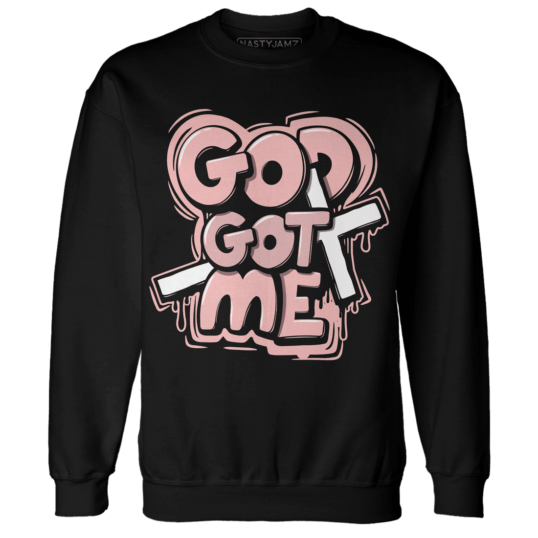 Low Legend Pink 11s Sweatshirt Match God Got Me - NastyJamz