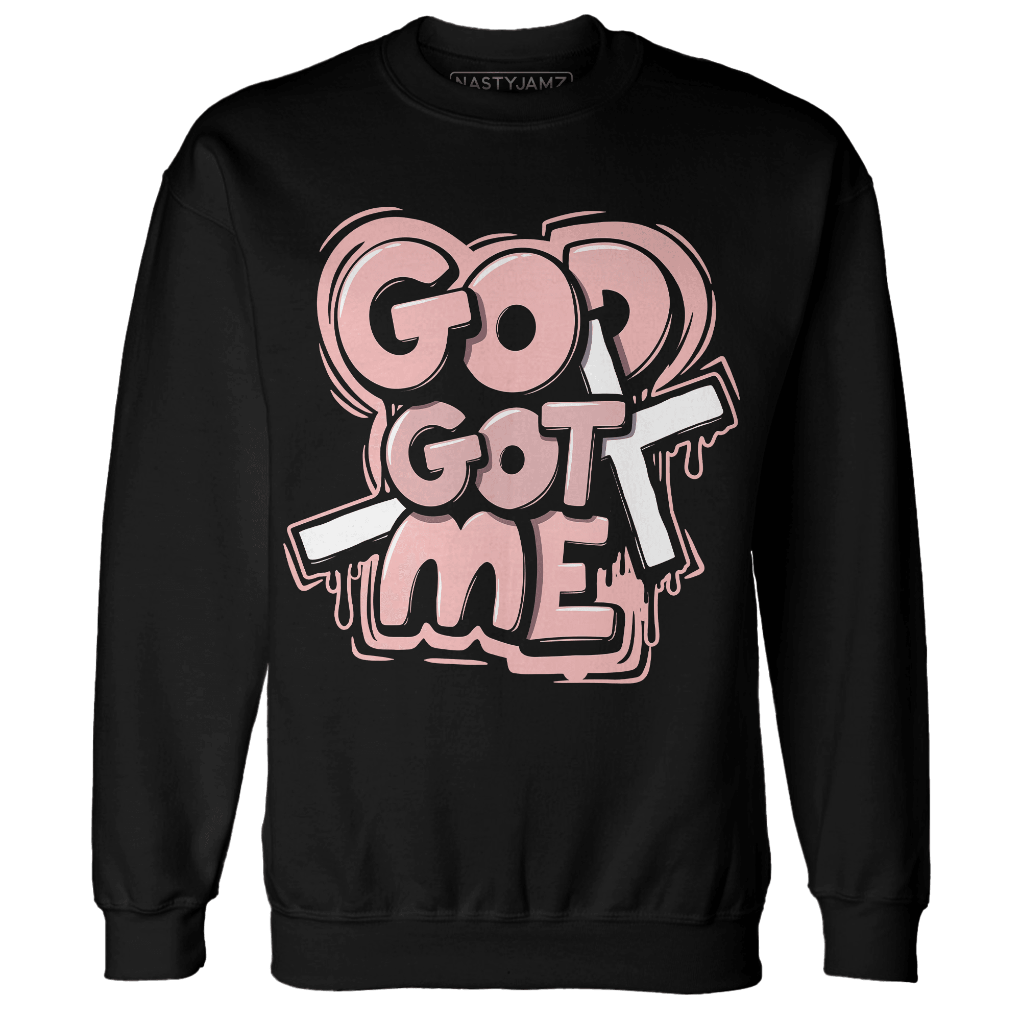 Low Legend Pink 11s Sweatshirt Match God Got Me - NastyJamz