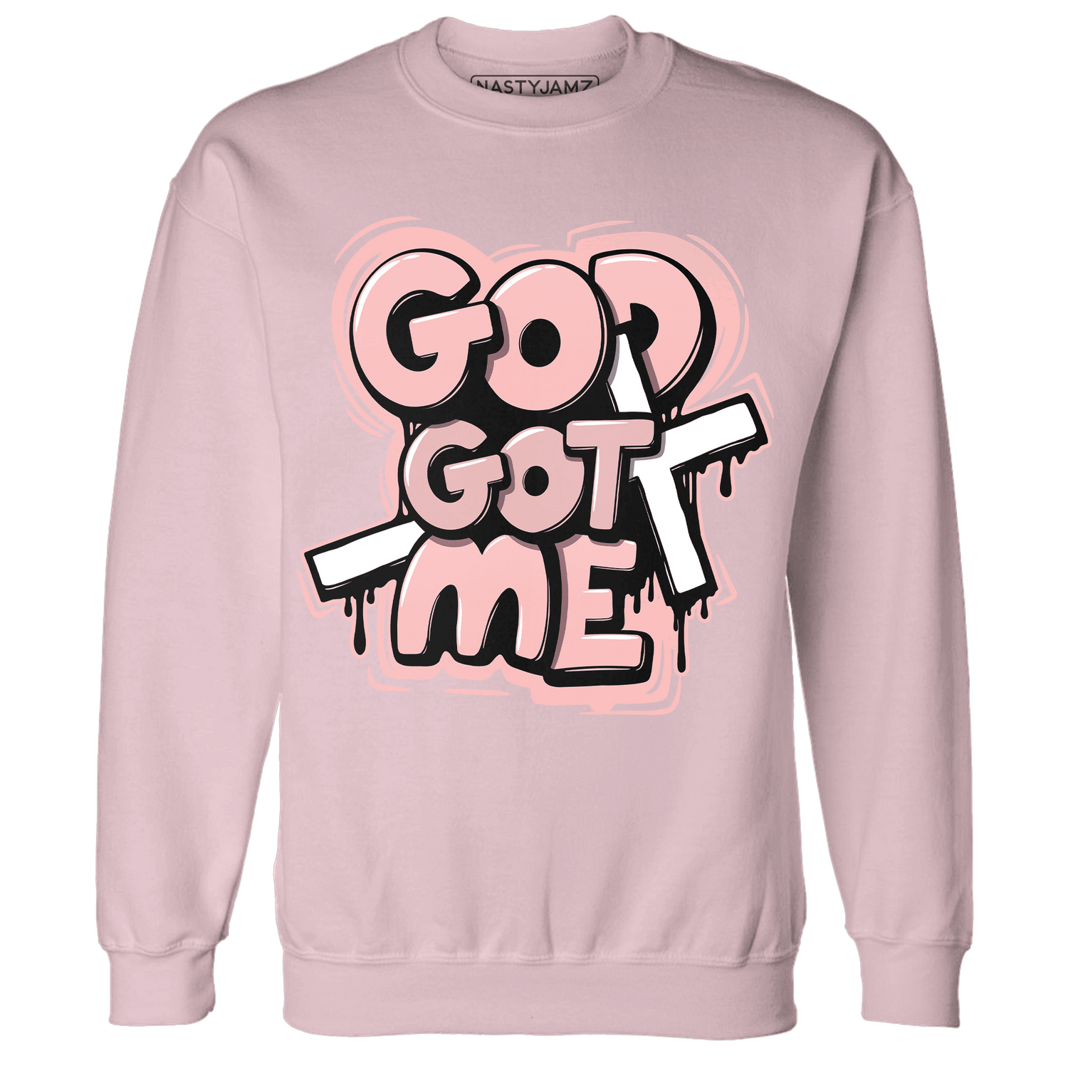 Low Legend Pink 11s Sweatshirt Match God Got Me - NastyJamz