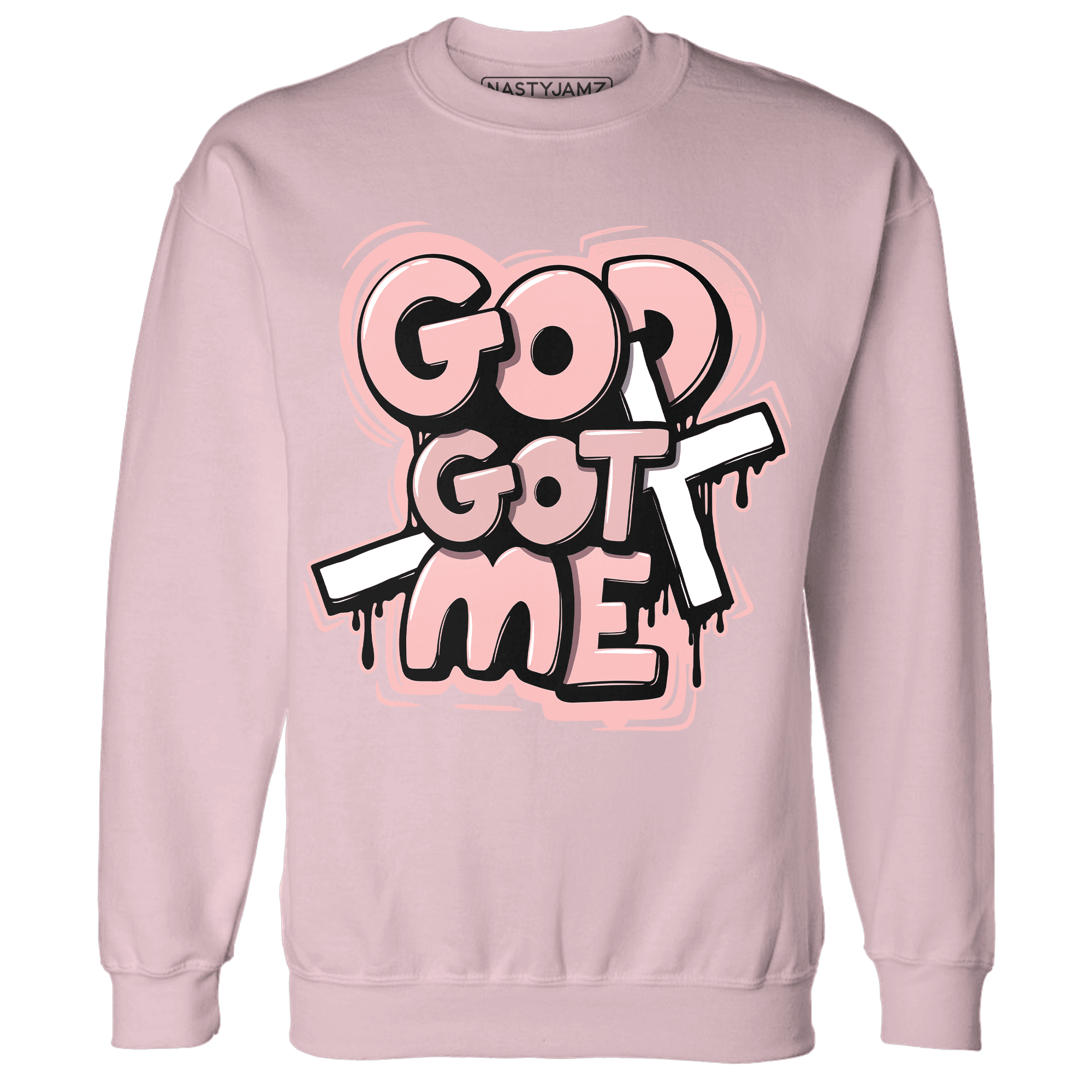 Low Legend Pink 11s Sweatshirt Match God Got Me - NastyJamz