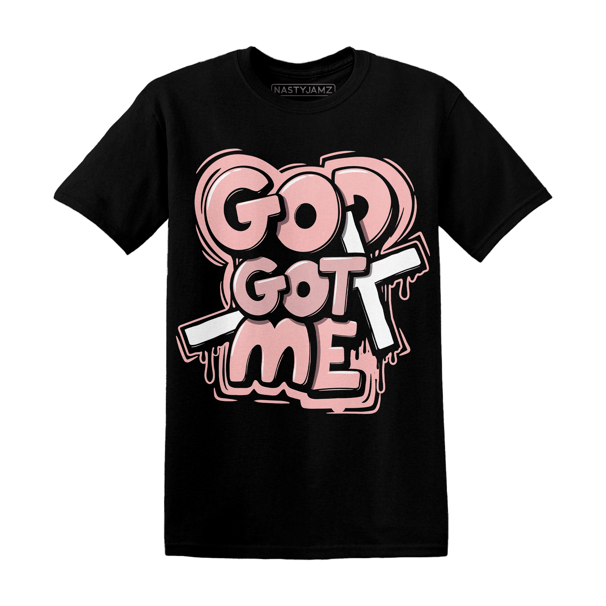 Low Legend Pink 11s T Shirt Match God Got Me - NastyJamz