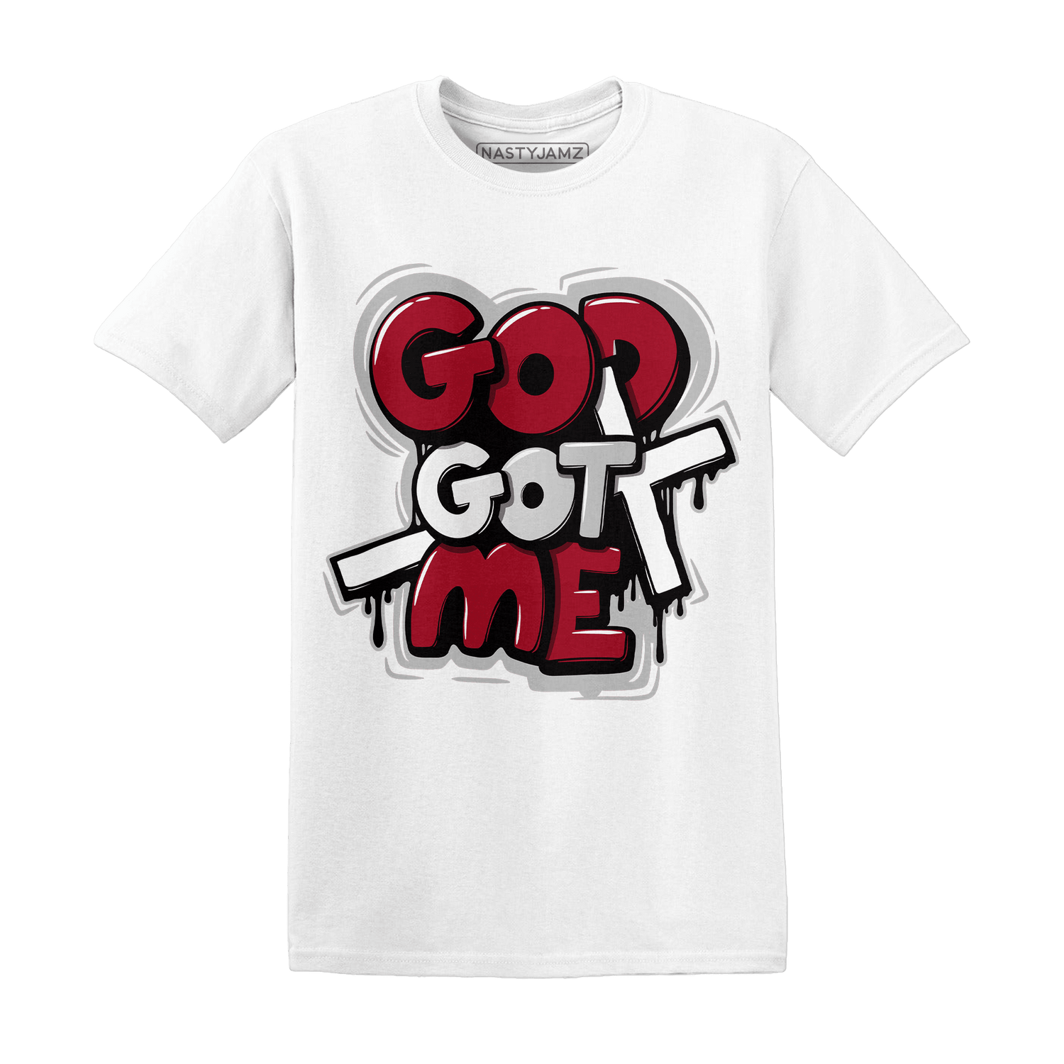 Retro Red Taxi 12s T Shirt Match God Got Me - NastyJamz
