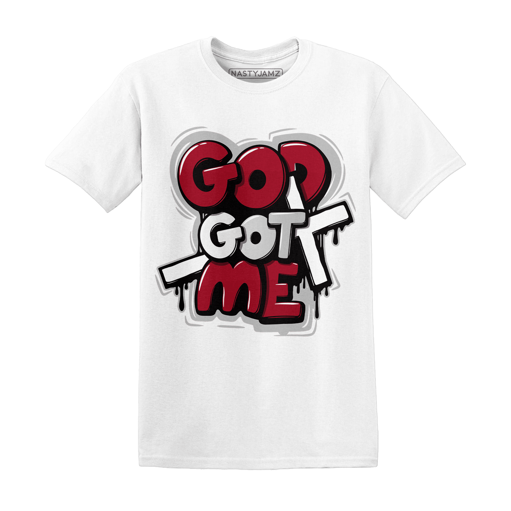 Retro Red Taxi 12s T Shirt Match God Got Me - NastyJamz
