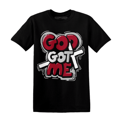 Retro Red Taxi 12s T Shirt Match God Got Me - NastyJamz