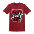 Retro Red Taxi 12s T Shirt Match God Got Me - NastyJamz