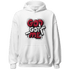 Retro Red Taxi 12s Hoodie Match God Got Me - NastyJamz