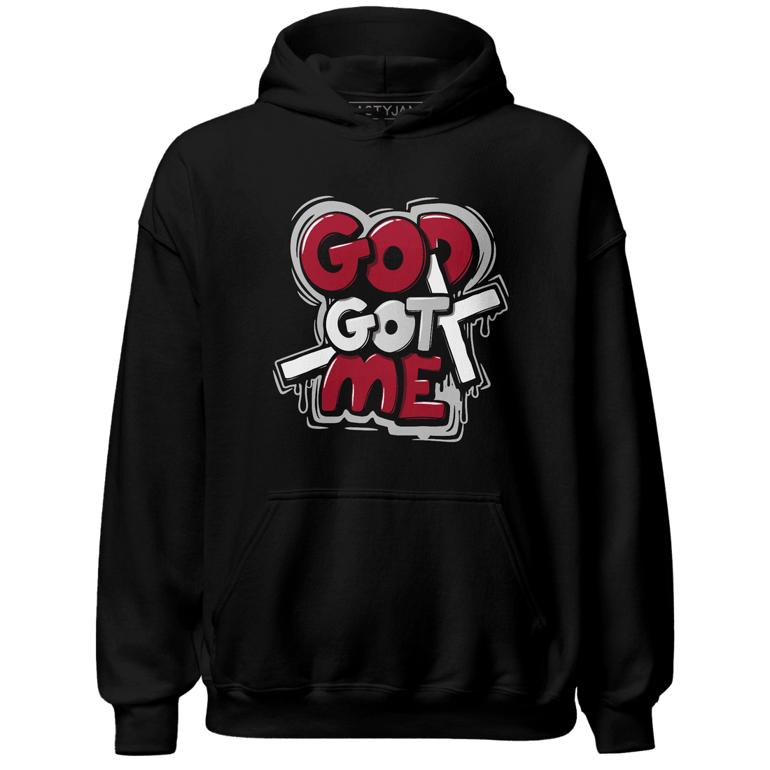 Retro Red Taxi 12s Hoodie Match God Got Me - NastyJamz