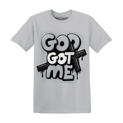 Wolf-Grey-12s-NastyJamz-T-Shirt-Match-God-Got-Me