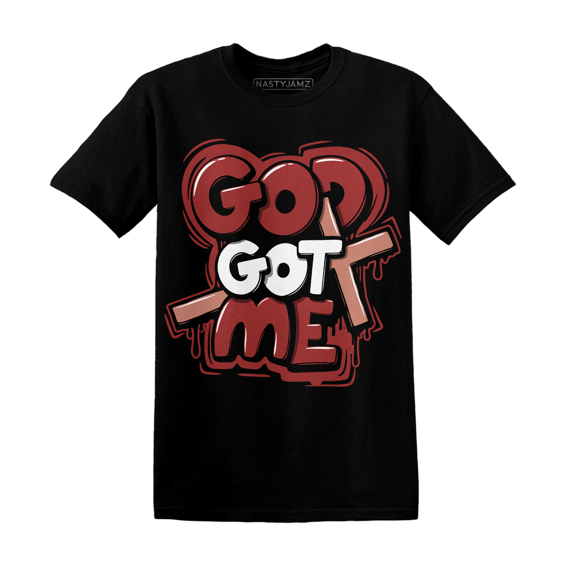 Dune Red 13s T Shirt Match God Got Me - NastyJamz
