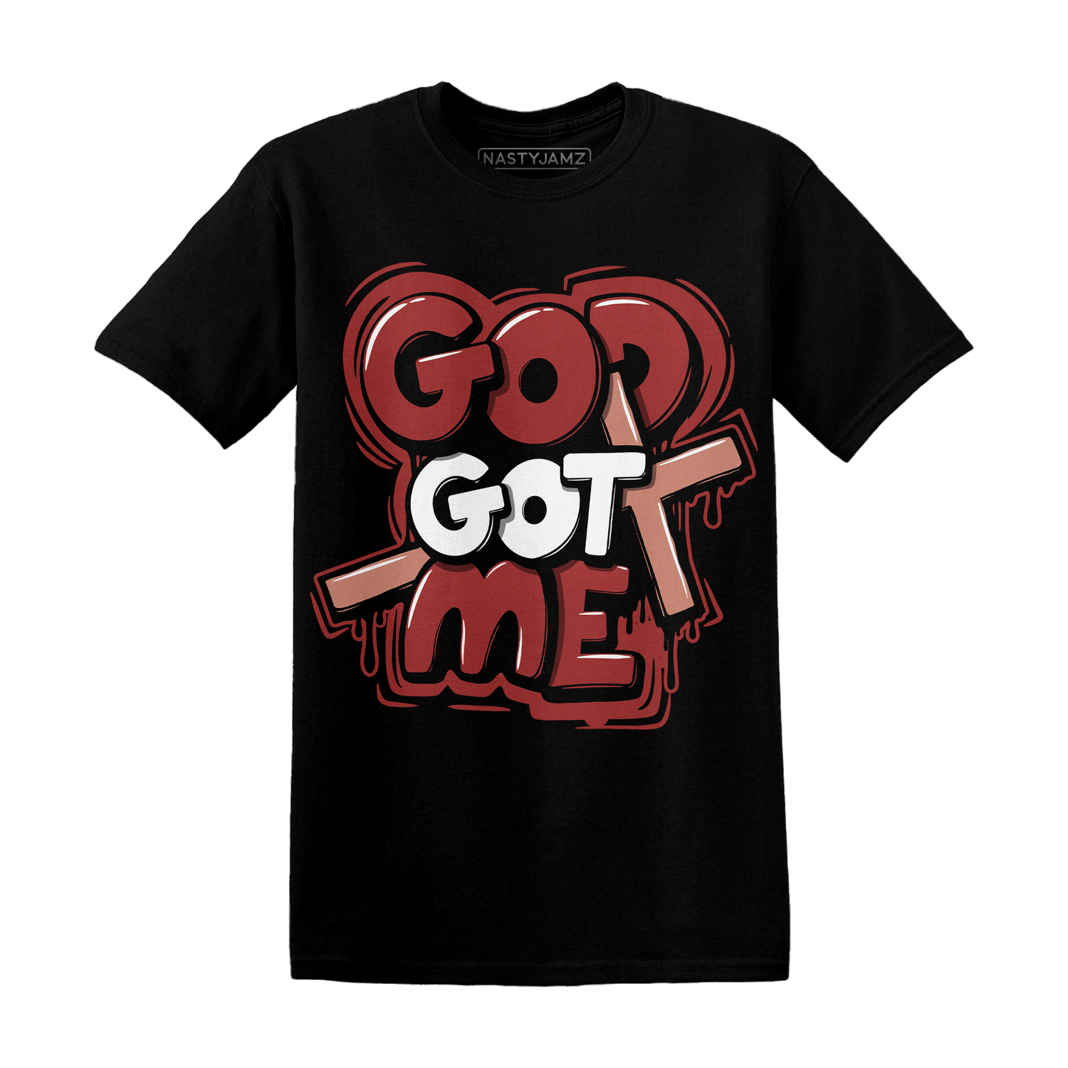 Dune Red 13s T Shirt Match God Got Me - NastyJamz