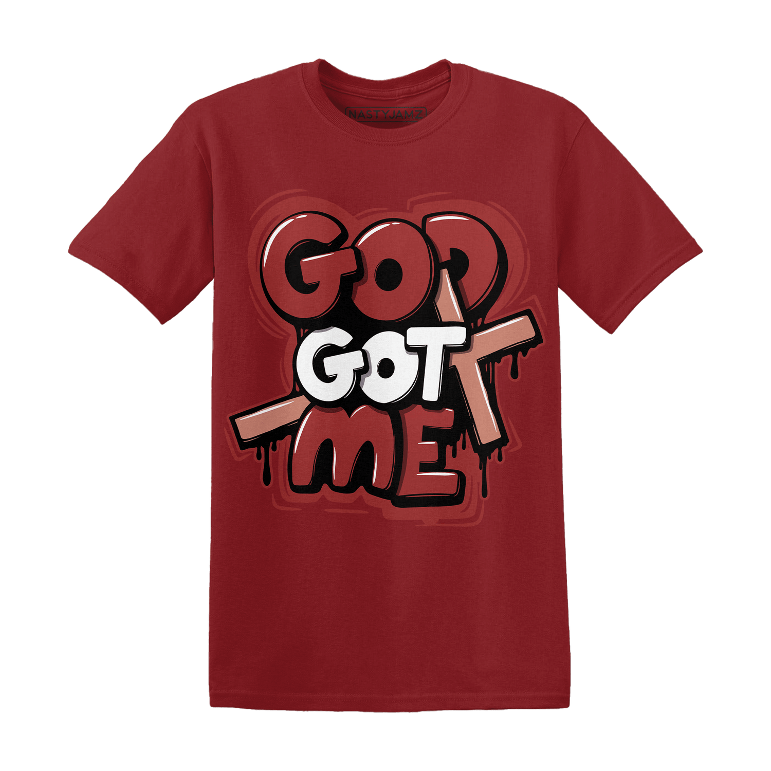 Dune Red 13s T Shirt Match God Got Me - NastyJamz