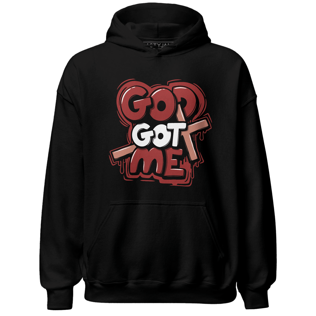 Dune Red 13s Hoodie Match God Got Me - NastyJamz