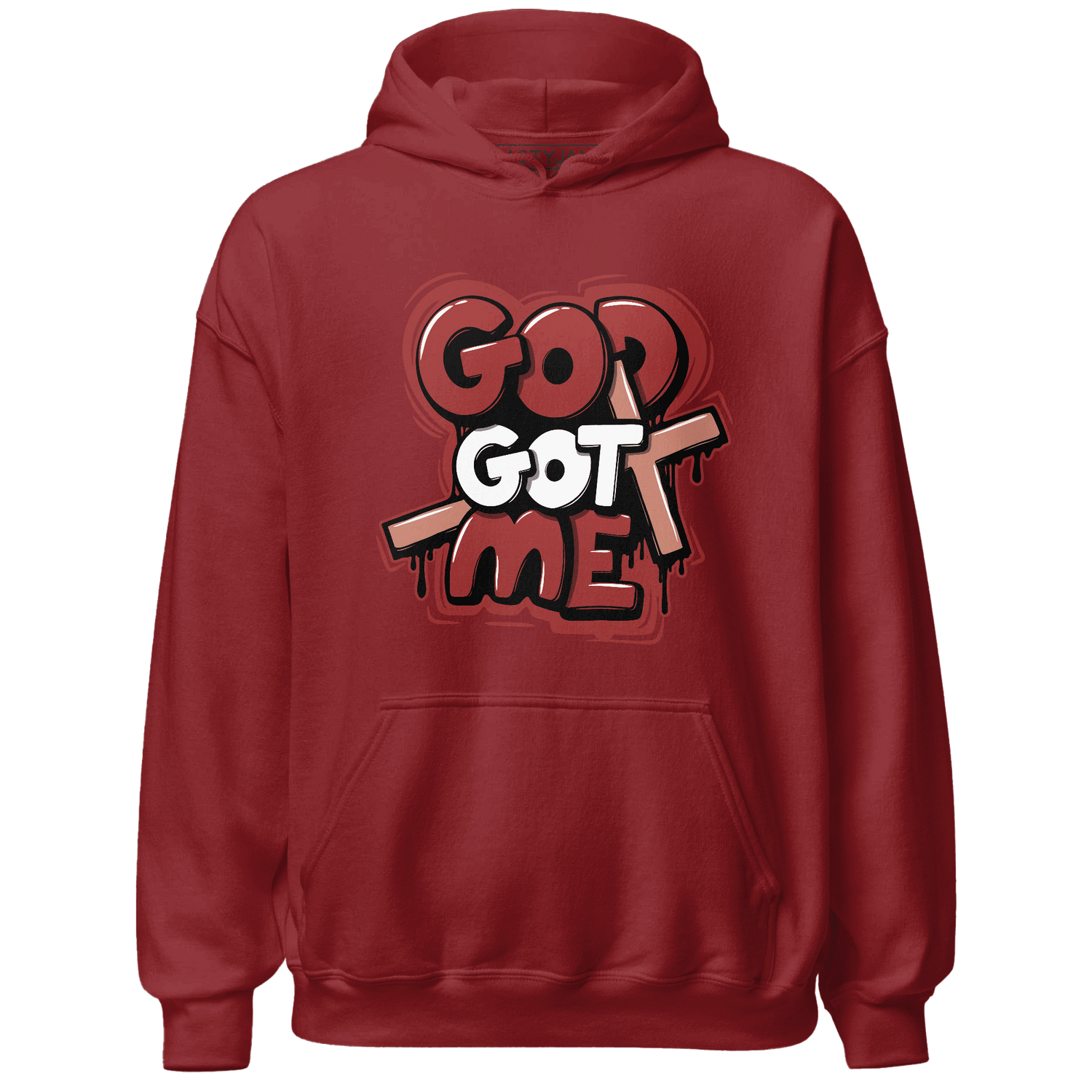Dune Red 13s Hoodie Match God Got Me - NastyJamz