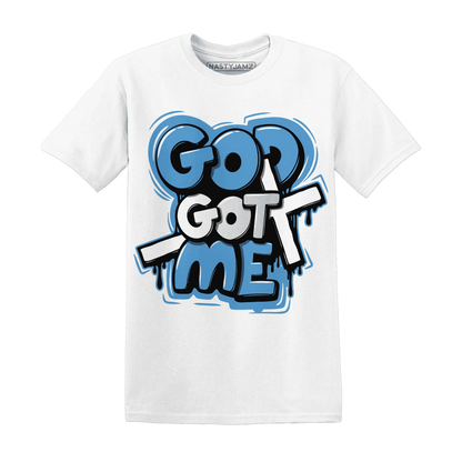 Carolina-Blue-Univercitii-17s-NastyJamz-T-Shirt-Match-God-Got-Me
