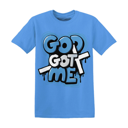Carolina-Blue-Univercitii-17s-NastyJamz-T-Shirt-Match-God-Got-Me
