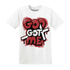 Black-Toe-Reimagined-Red-White-1s-T-Shirt-Match-God-Got-Me