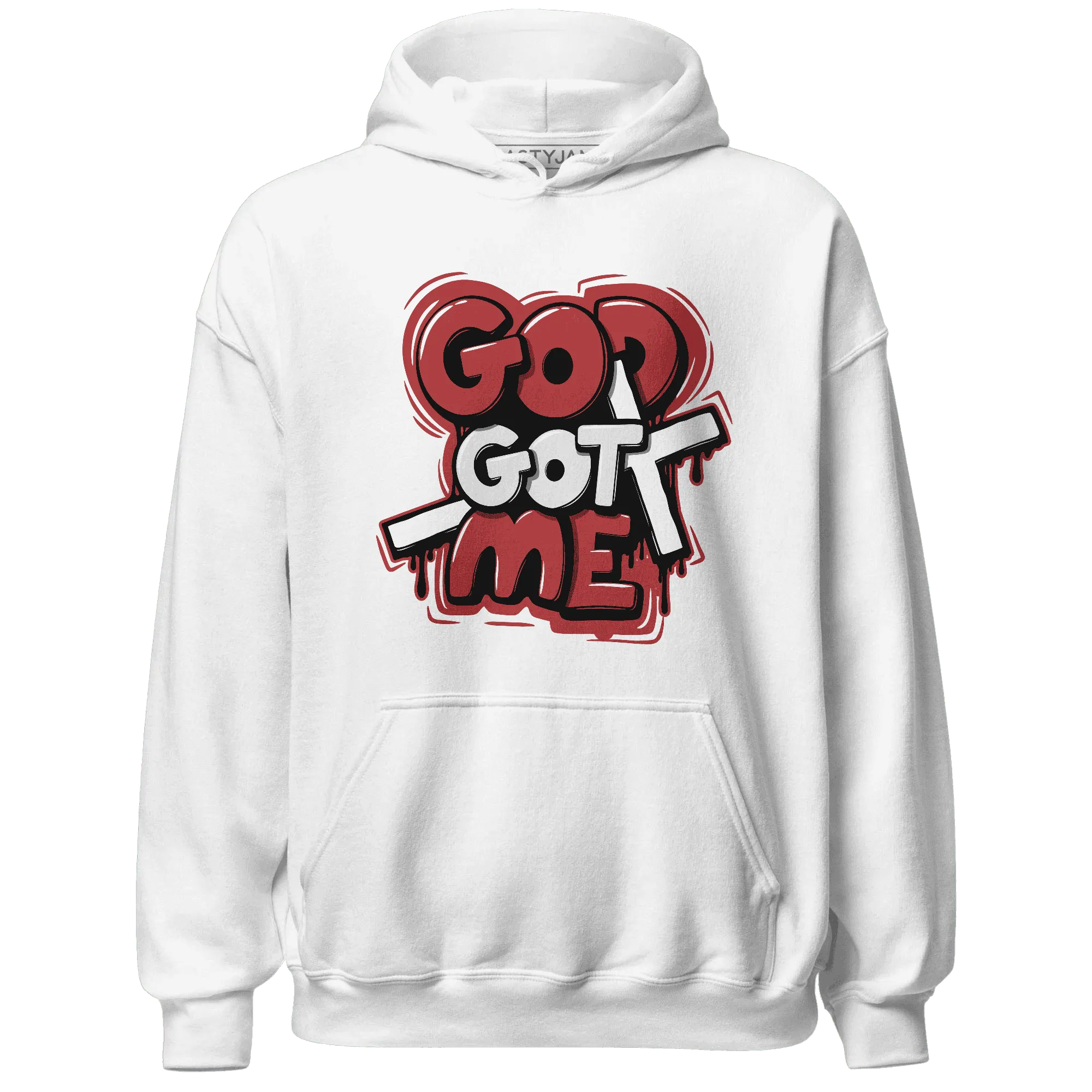 Black-Toe-Reimagined-Red-White-1s-Hoodie-Match-God-Got-Me