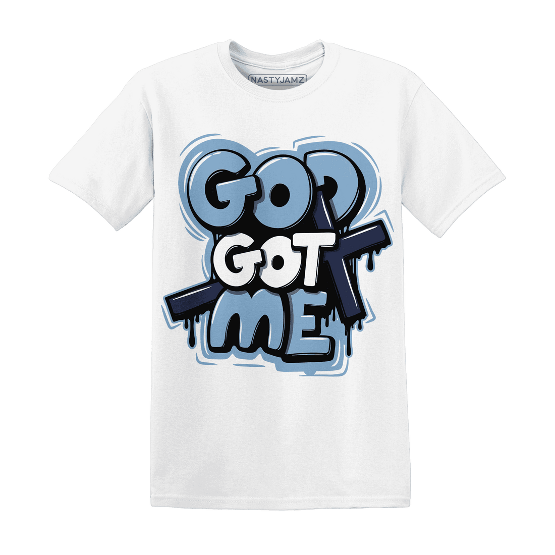 First In Flight 1s T Shirt Match God Got Me - NastyJamz