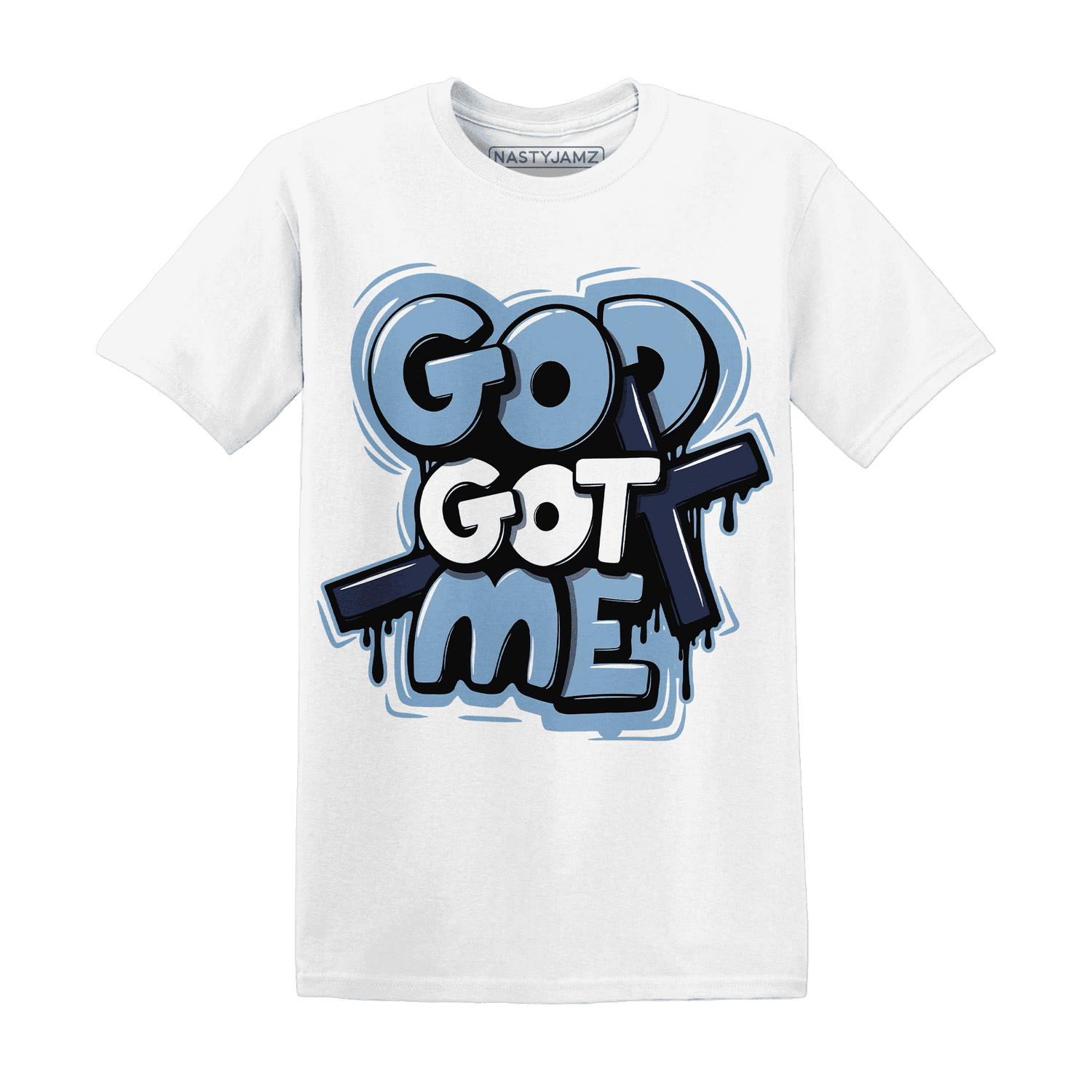 First In Flight 1s T Shirt Match God Got Me - NastyJamz