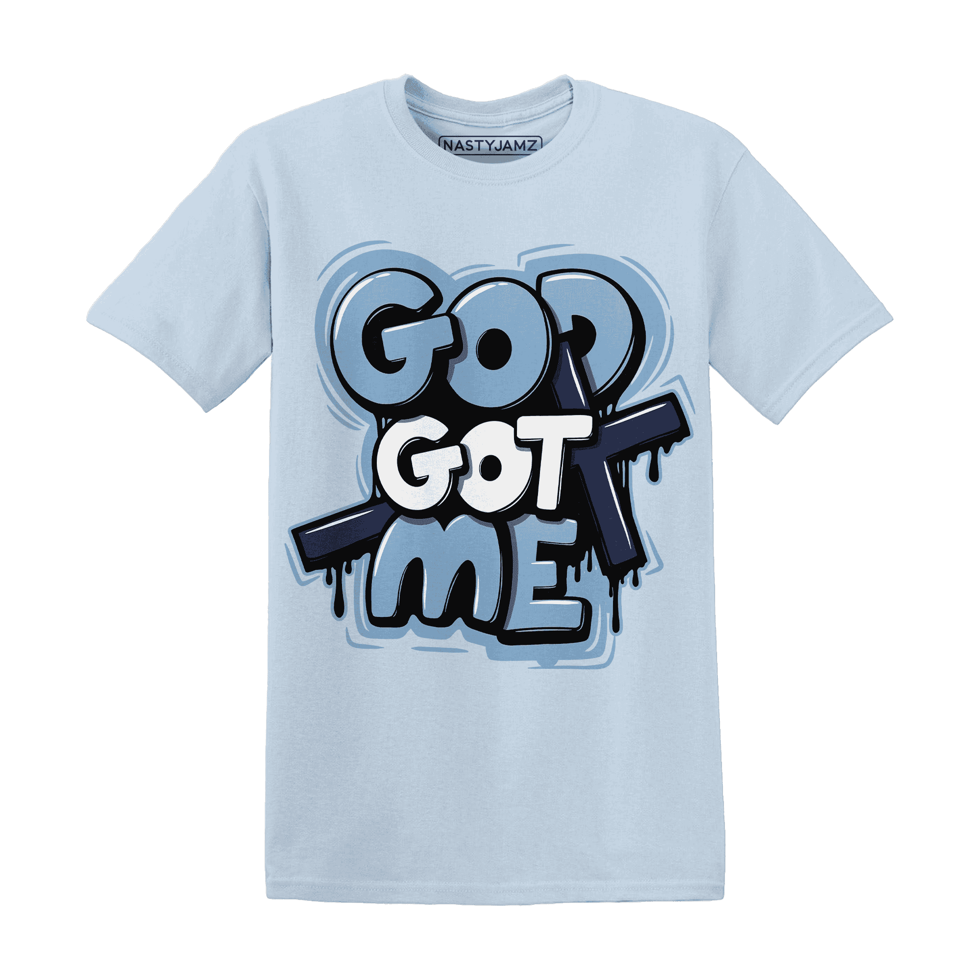 First In Flight 1s T Shirt Match God Got Me - NastyJamz