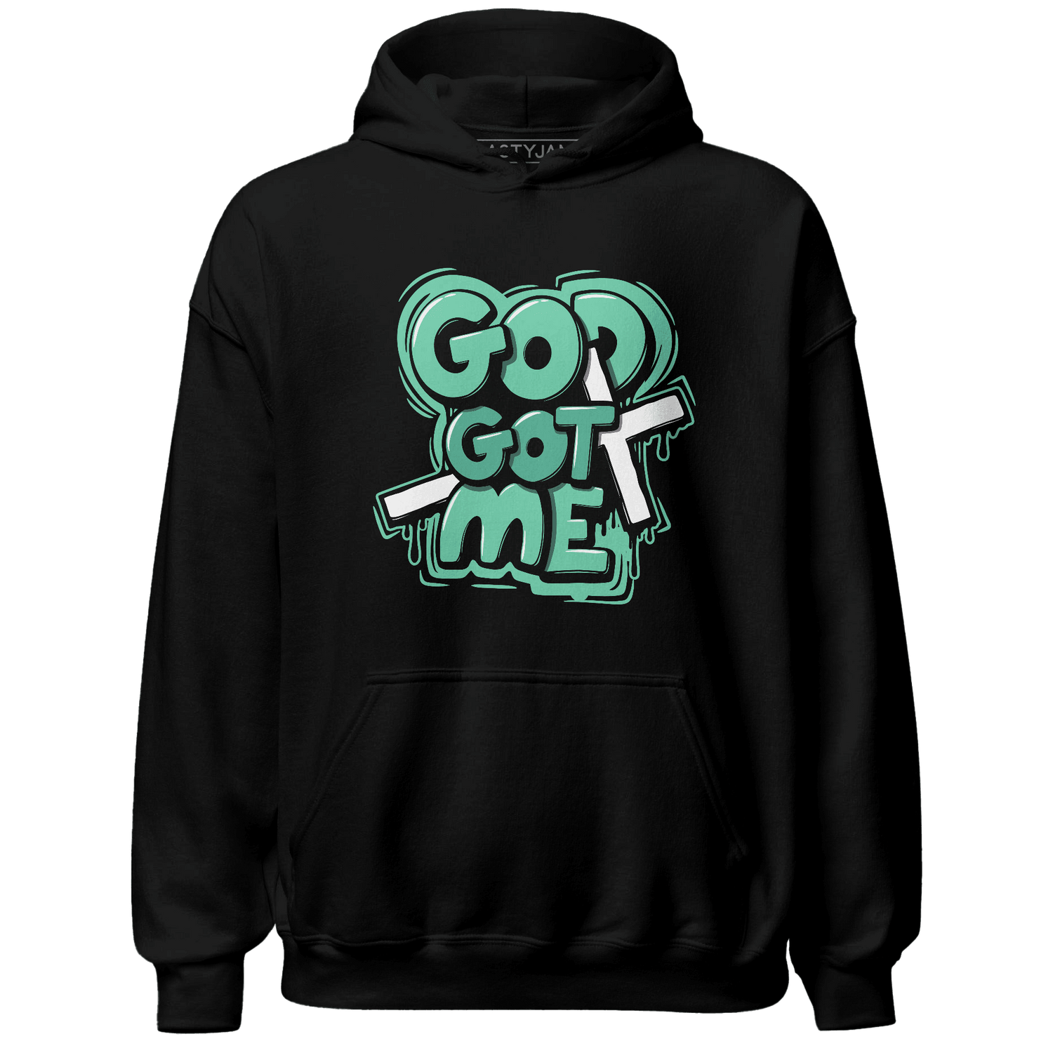 High OG Green Glow 1s Hoodie Match God Got Me - NastyJamz