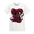 High White Team Red 1s T Shirt God Got Me - NastyJamz