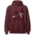 High White Team Red 1s Hoodie Match God Got Me - NastyJamz