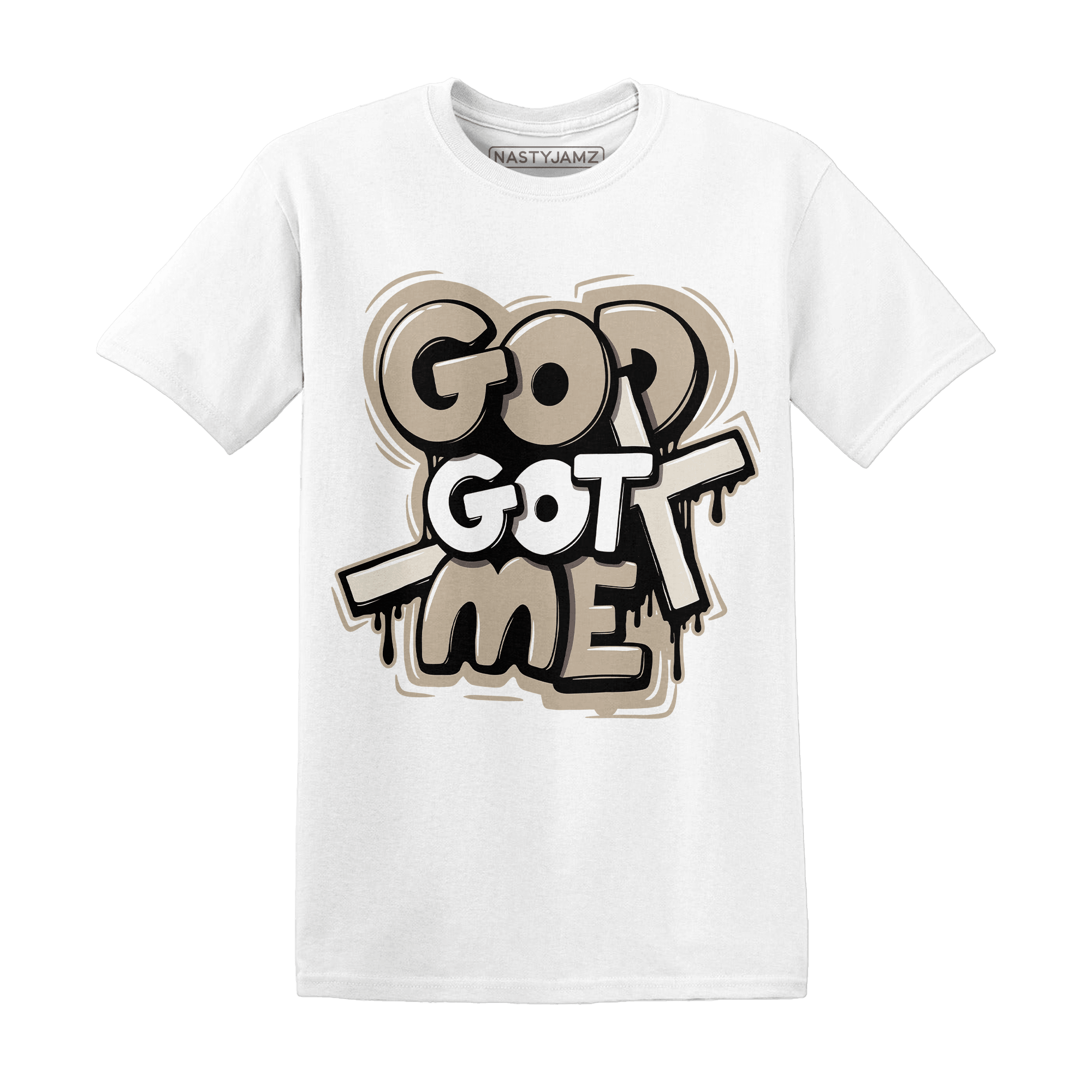 Latte 1s T Shirt Match God Got Me - NastyJamz