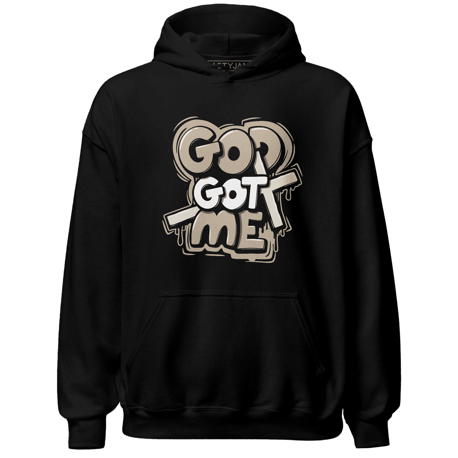 Latte 1s Hoodie Match God Got Me - NastyJamz