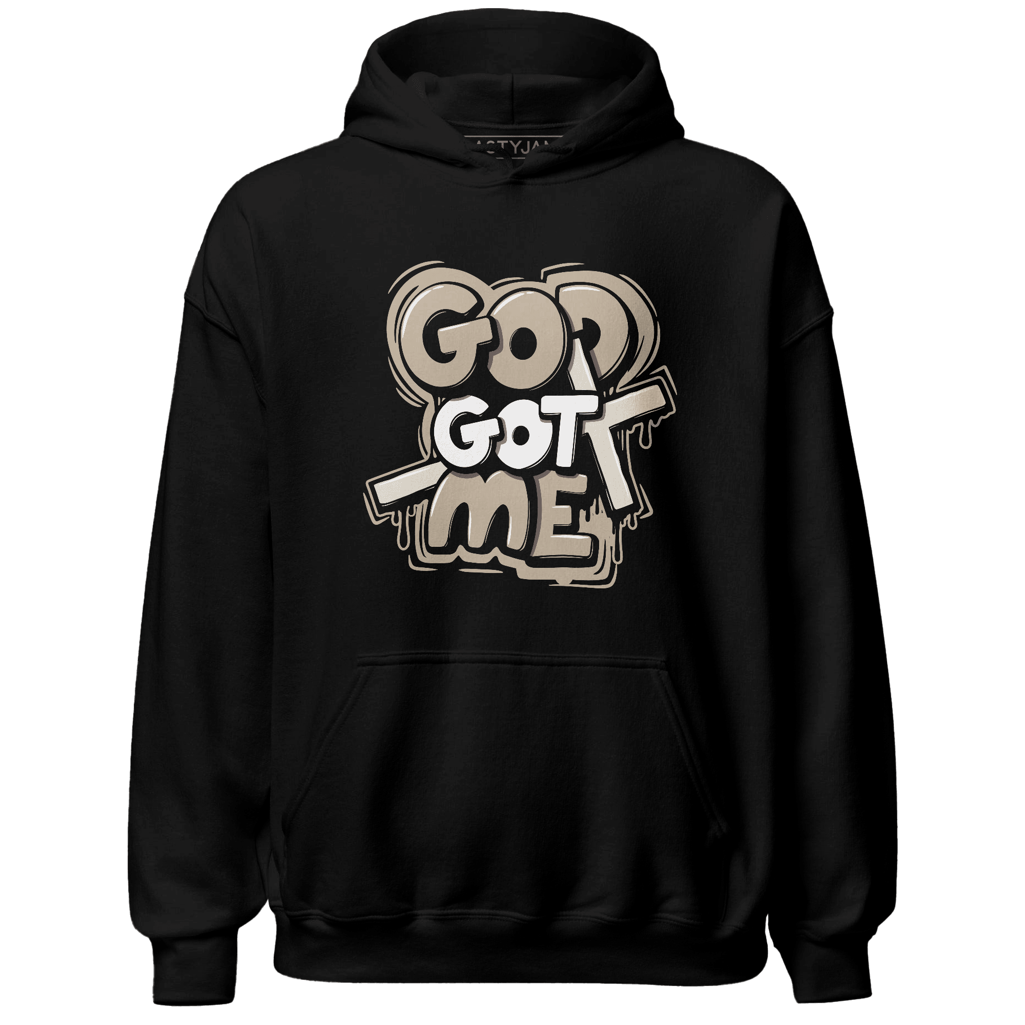 Latte 1s Hoodie Match God Got Me - NastyJamz