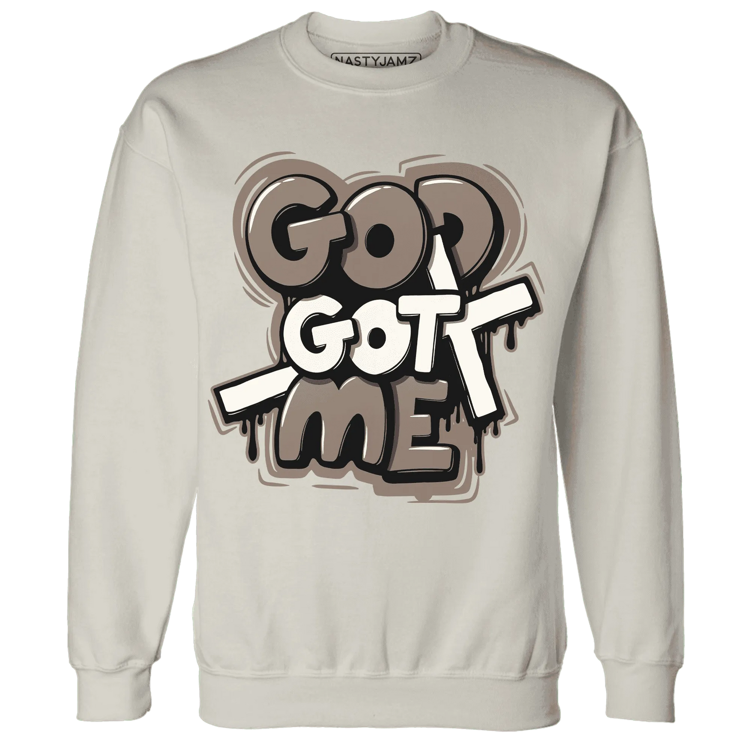 Low-Mocha-1s-NastyJamz-Sweatshirt-Match-God-Got-Me