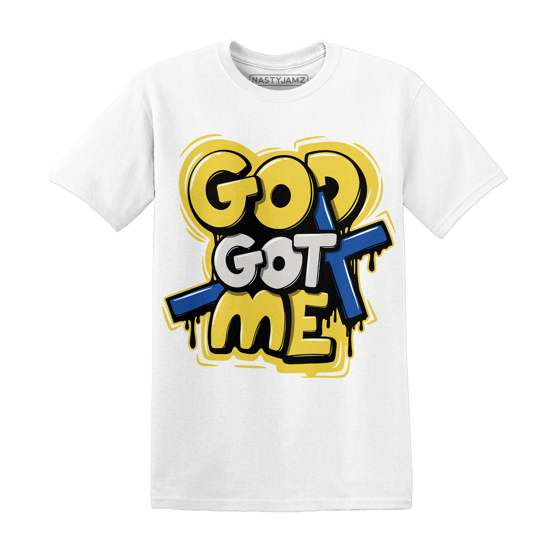 Low OG Canary TVSC 1s T Shirt Match God Got Me - NastyJamz