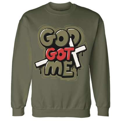 Medium-Olive-1s-NastyJamz-Sweatshirt-Match-God-Got-Me